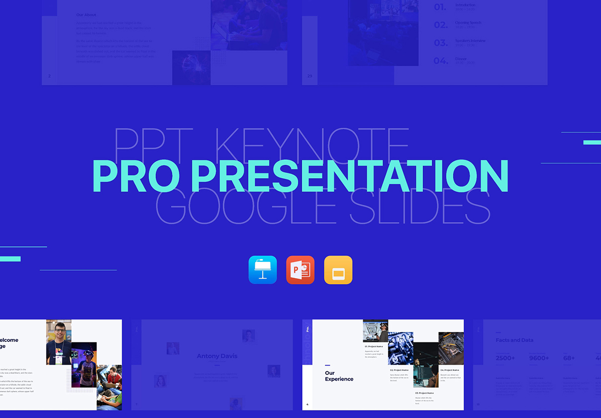 Pro Presentation – Animated Presentation Template
