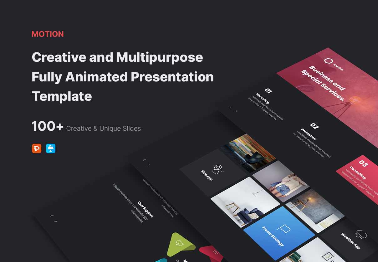 MOTION – Multipurpose & Creative Presentation Template