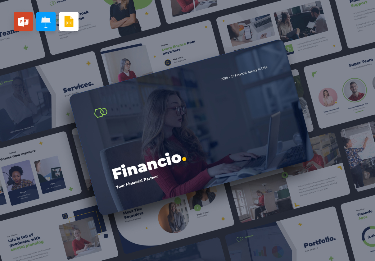 Financio – Finance Keynote Presentation