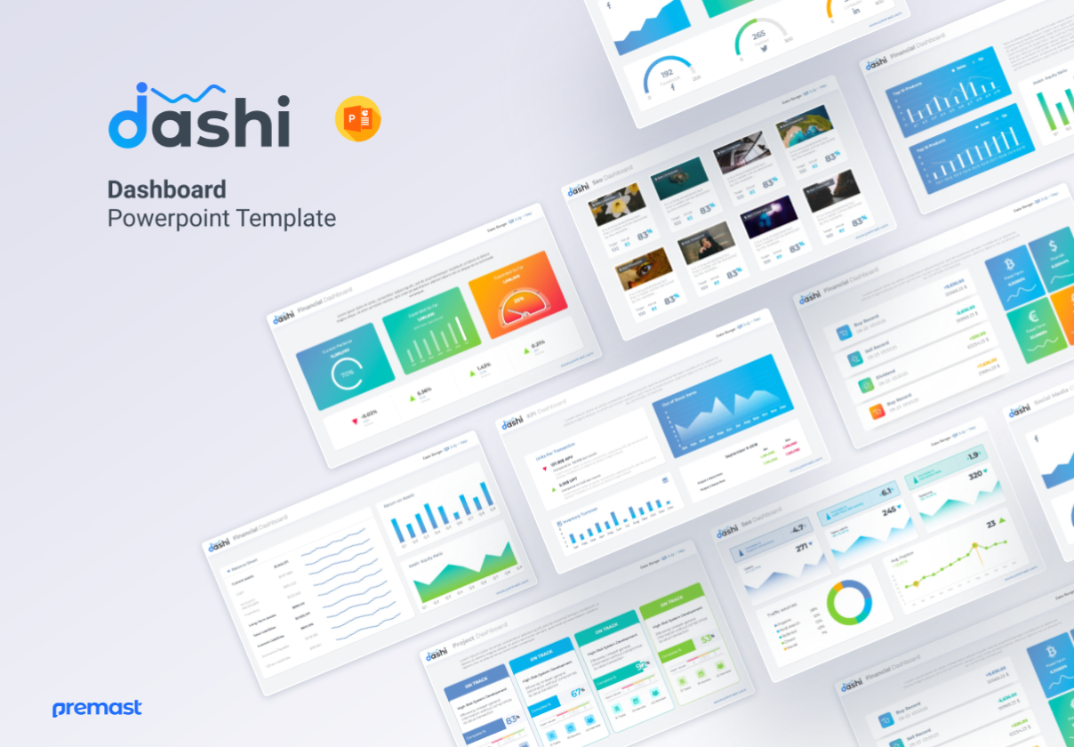 dashi dashboard PowerPoint template