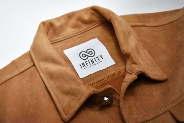 服装外套标签logo设计样机模板 Logo Mockup