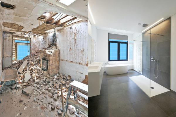 装修前后对比效果图场景样机模板v2 Renovation-Before and After_02-Mockup