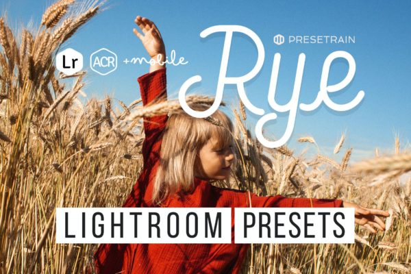 创意人像摄影色调调校LR预设 Rye Lightroom & ACR Presets