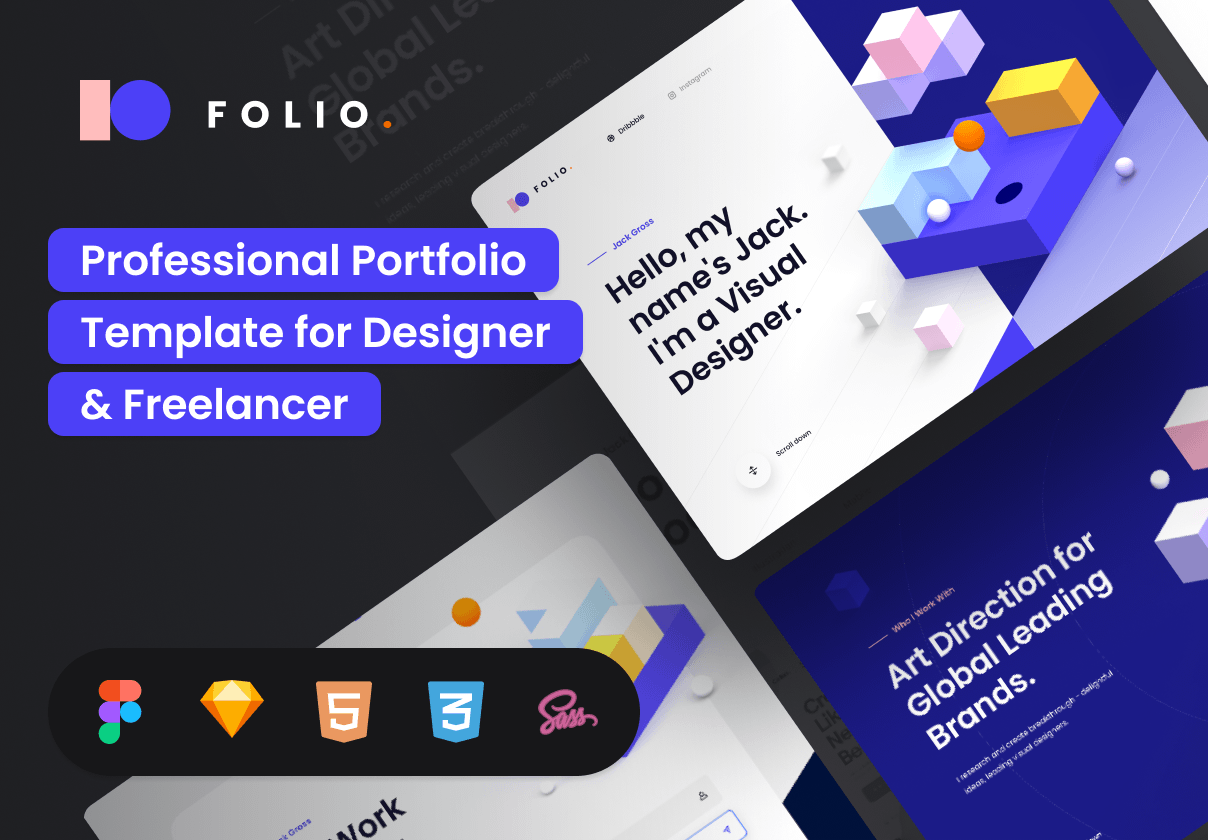 Folio: Designer Portfolio Kit