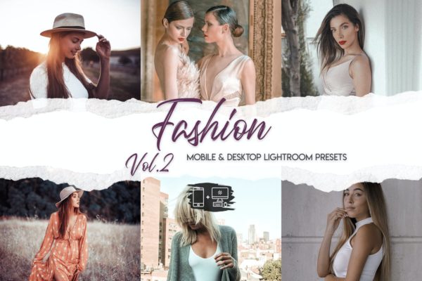 复古老照片颗粒感Lightroom预设合集V.2 Fashion Lightroom Presets Vol. 2