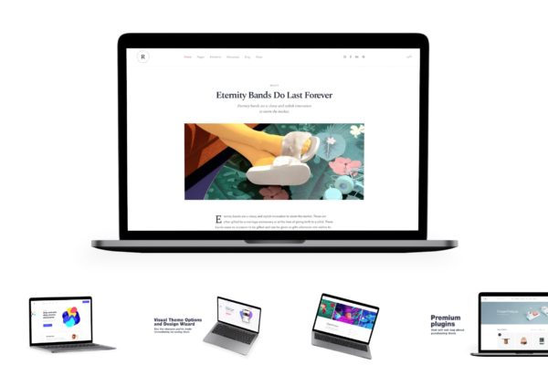 极简主义的Macbook笔记本电脑样机套件 Minimal Laptop Mockup Kit