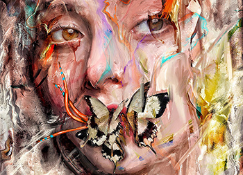 炫目的色彩，Archan Nair人物插画作品