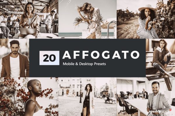 20款低色差黄调生活照后期处理LR预设 20 Affogato Lightroom Presets & LUTs