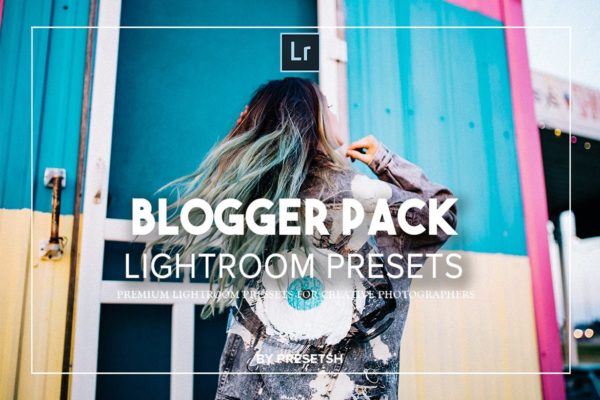 时尚博主/个人博客人物肖像摄影Lightroom预设 Blogger lightroom presets