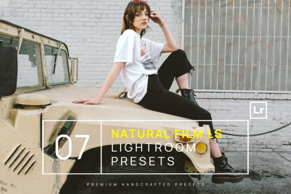 7款电影胶片效果生活方式摄影LR预设 7 Natural Film Lifestyle Lightroom Presets +Mobile