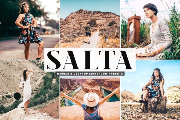 色彩增强摄影后期加工Lightroom预设 Salta Mobile & Desktop Lightroom Presets
