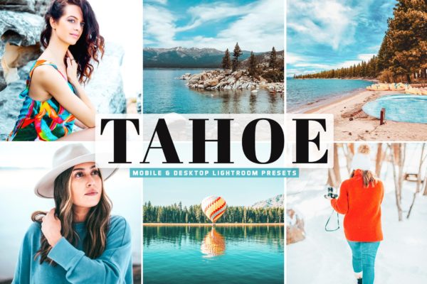 唯美深色调照片后期处理LR预设 Tahoe Mobile & Desktop Lightroom Presets
