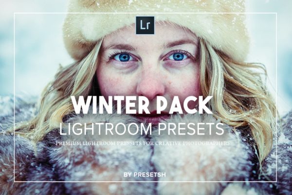 冬季户外人物照片效果处理LR预设 Winter Lightroom Presets