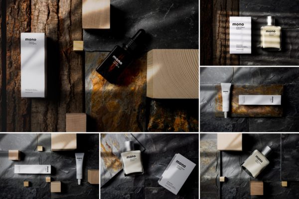 真实场景化妆品样机模板 Cosmetics Mockups – Real Scenes