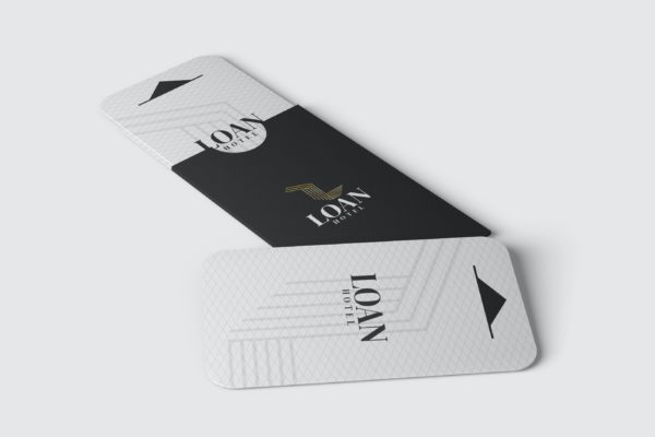 企业名片&名片夹设计效果图样机模板v4 Card and Holder Mockup V4