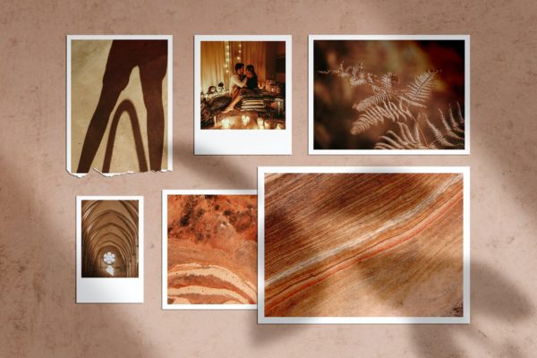 阳光阴影情绪板照片墙样机模板v23 Moodboard Mockup