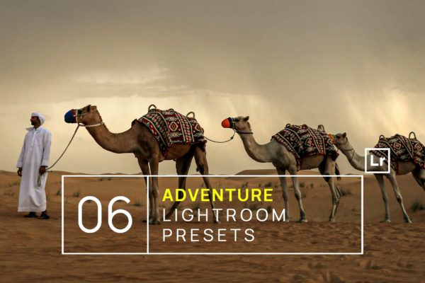6款探险旅游主题摄影Lightroom调色预设 6 Adventure & Travel Lightroom Presets