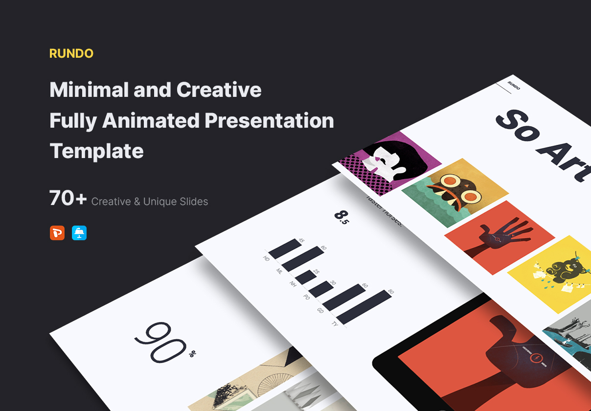 RUNDO – Minimal Presentation Template