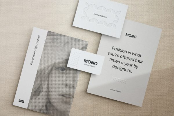 单向日光灯光投射阴影文具模型场景设计 Mono: Shadow Stationery Mockup Scene