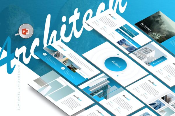 多功能商业建筑技术幻灯片PPT模板 Architech – Powerpoint Template