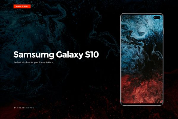 手机壳外观设计预览样机模板 Samsumg Galaxy Mockup #1