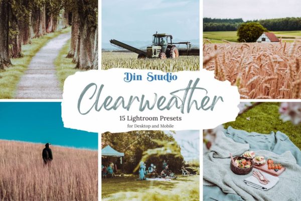 旅游户外晴朗天气滤镜Lightroom预设 Clear Weather Lightroom Presets