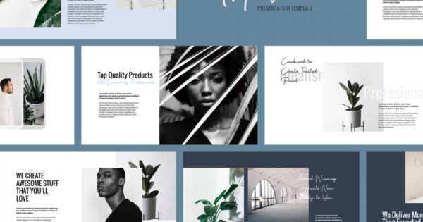 专业公司简介Keynote幻灯片素材  Montaen – Simple & Minimal Keynote Template