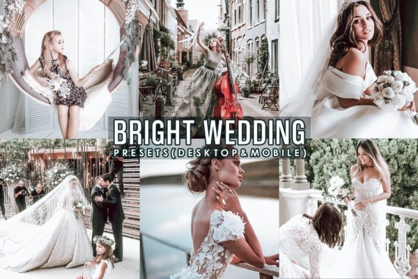 结婚婚礼照片处理PS动作 Wedding Photoshop Actions
