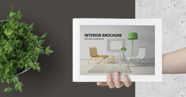 室内装修效果图大全产品目录画册模板[横版] Portfolio Brochure Catalogs