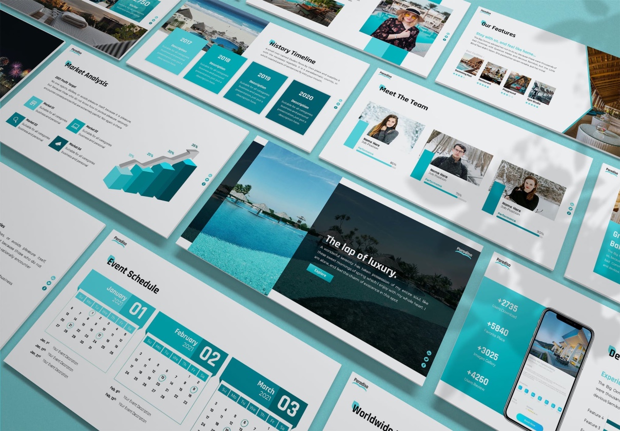 Paradiso – Vacation Powerpoint Template
