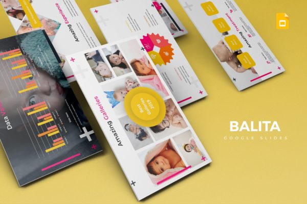 新生婴儿主题Google幻灯片模板下载  Balita – Google Slides Template