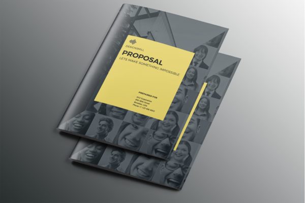企业品牌宣传杂志画册模板 Proposal Brochure