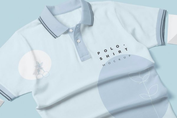 运动Polo衫设计样机图素材 Polo Shirt Mockups