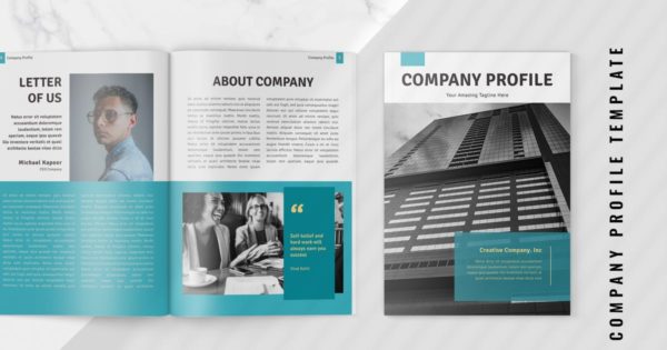 高端品牌/独角兽企业画册设计模板 Company Profile Template