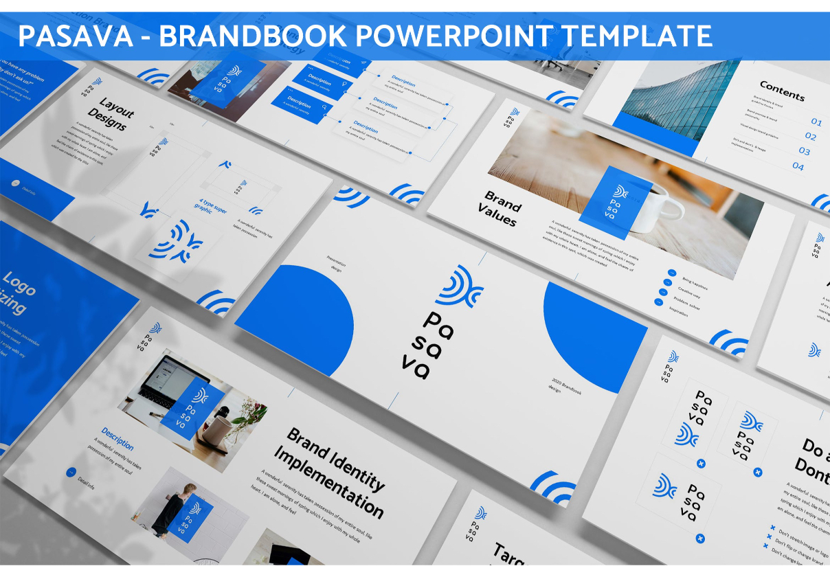 Pasava – Brandbook Powerpoint Template