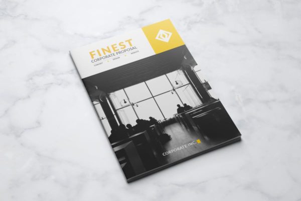 高端商务合作项目计划书/项目策划书模板 Finest Proposal