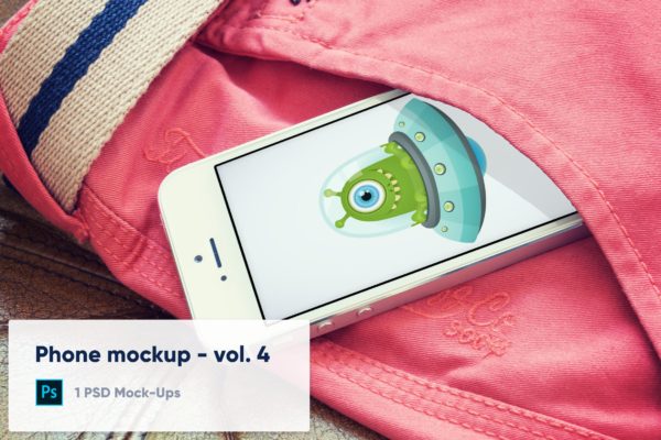 口袋经典iPhone手机样机设计素材 Phone in the pocket in the red trousers – Vol. 4