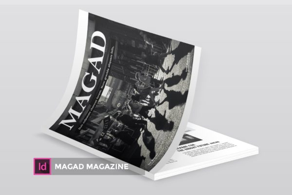 新闻资讯杂志排版设计模板 Magad | Magazine Template