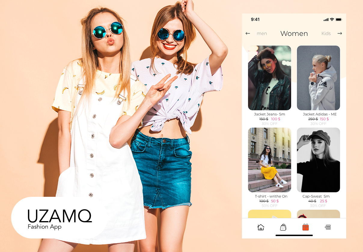 UZAMQ Ui Fashion App