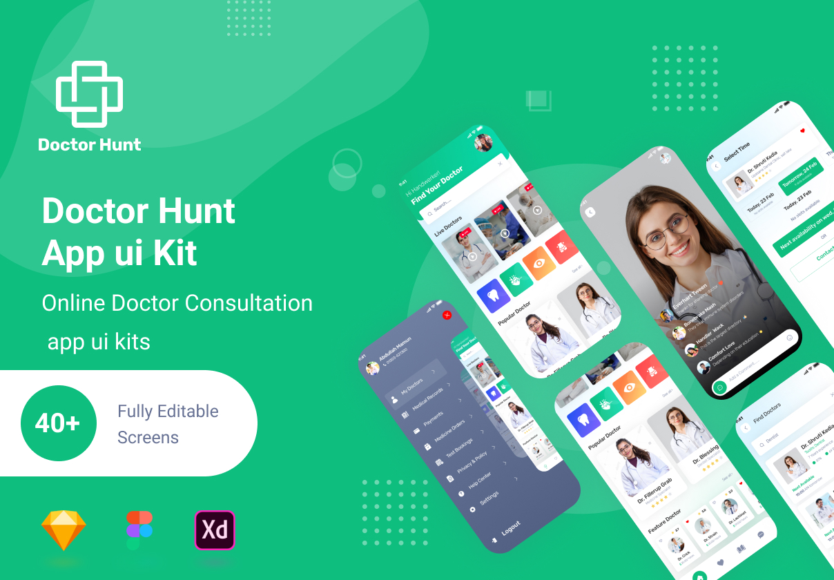 Doctor hunt – Doctor Consultant Mobile App
