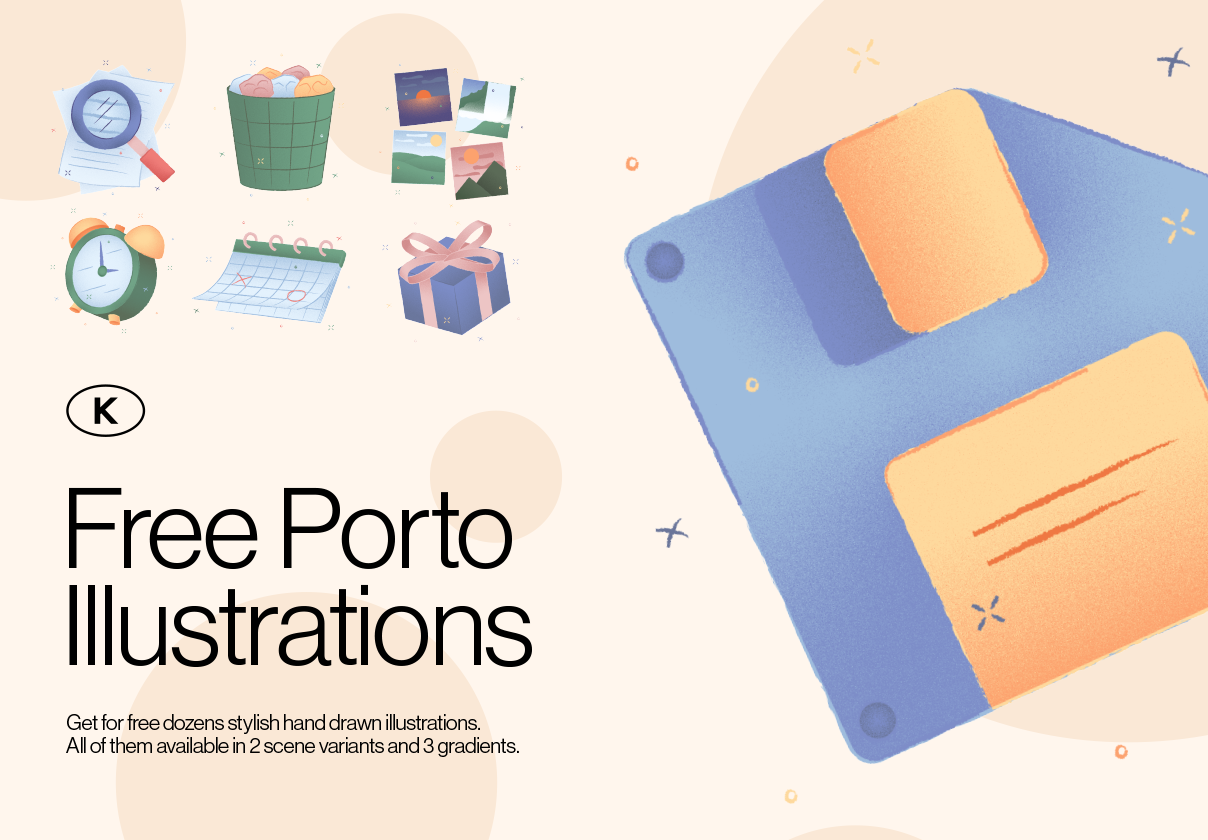 Free Porto Illustrations