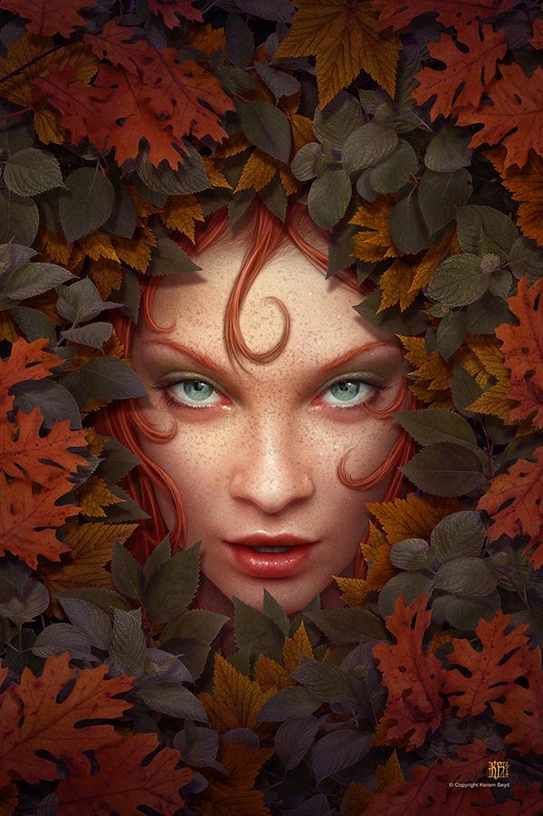 Kerem Beyit精美幻想人物插画作品