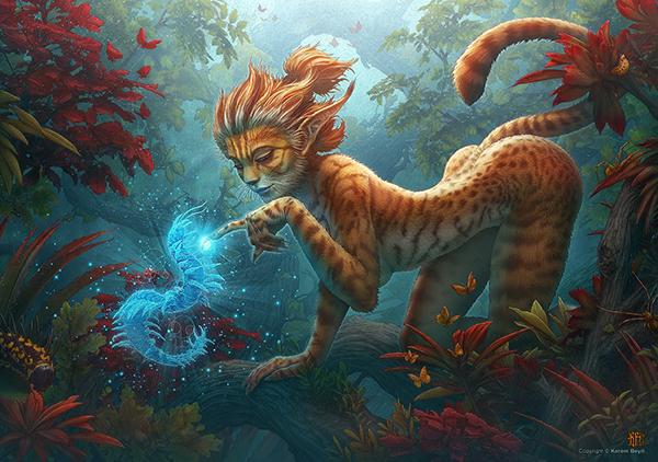 Kerem Beyit精美幻想人物插画作品