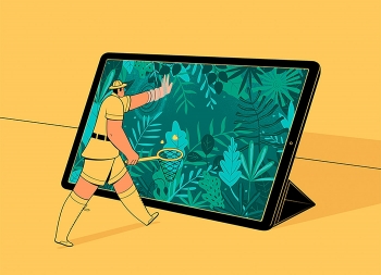Julien Laureau人物插画作品