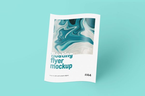 企业宣传单效果图展示样机 Flyer Mockup