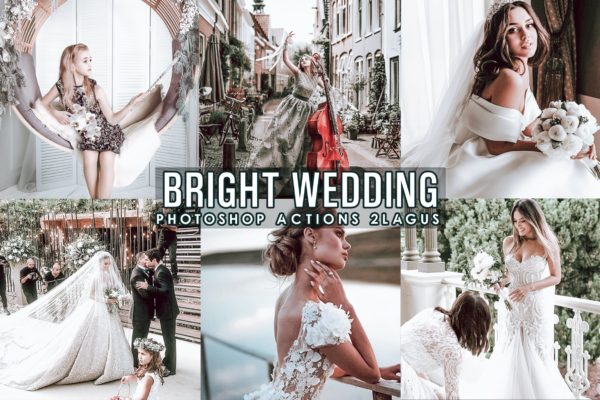 明亮色调婚礼照片处理Lightroom下载 Bright Wedding Presets Lightroom