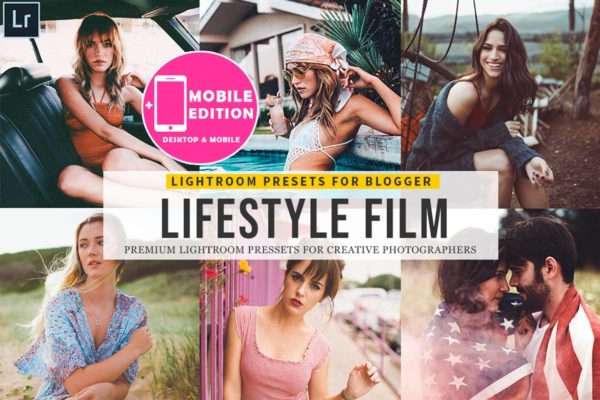 时尚生活方式电影效果Lightroom预设下载 Lifestyle Film mobile Lightroom Presets