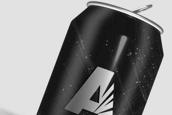 汽水罐/易拉罐特写样机 Awesome Can Soda Mockup Template