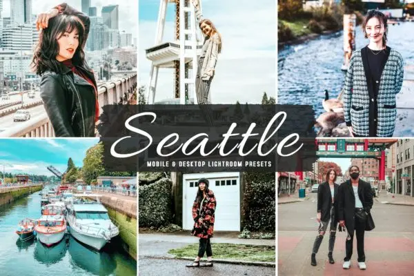 日常生活摄影LR照片调色预设 Seattle Mobile & Desktop Lightroom Presets