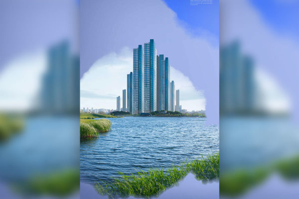 生态城市发展宣传主题海报设计韩国素材